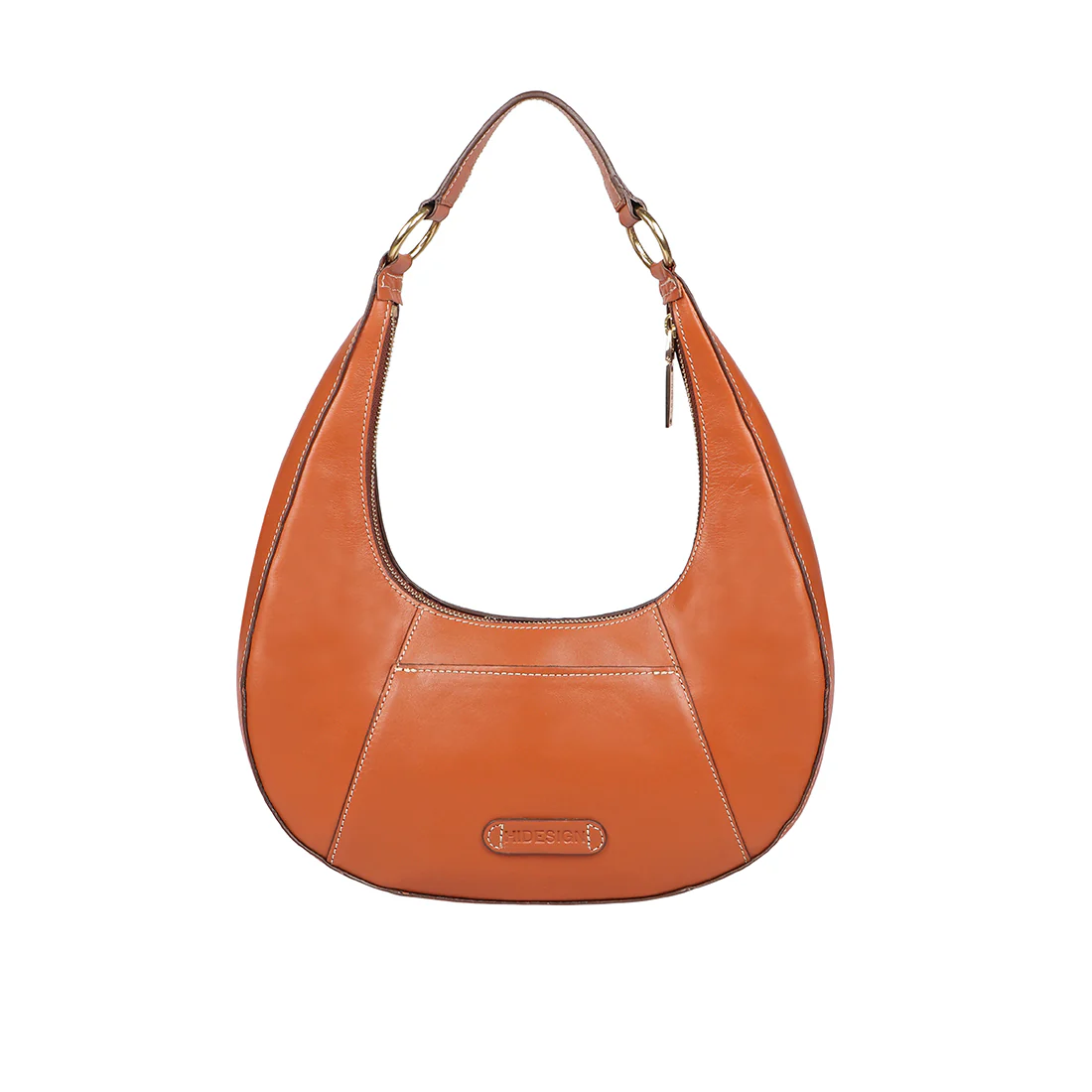 Malina 09 Tan Leather Shoulder Bag - Image 4