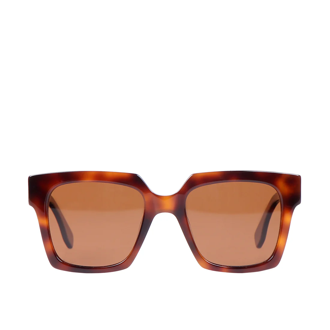 Mallorca Women's Brown Wayfarer Sunglasses - Image 3