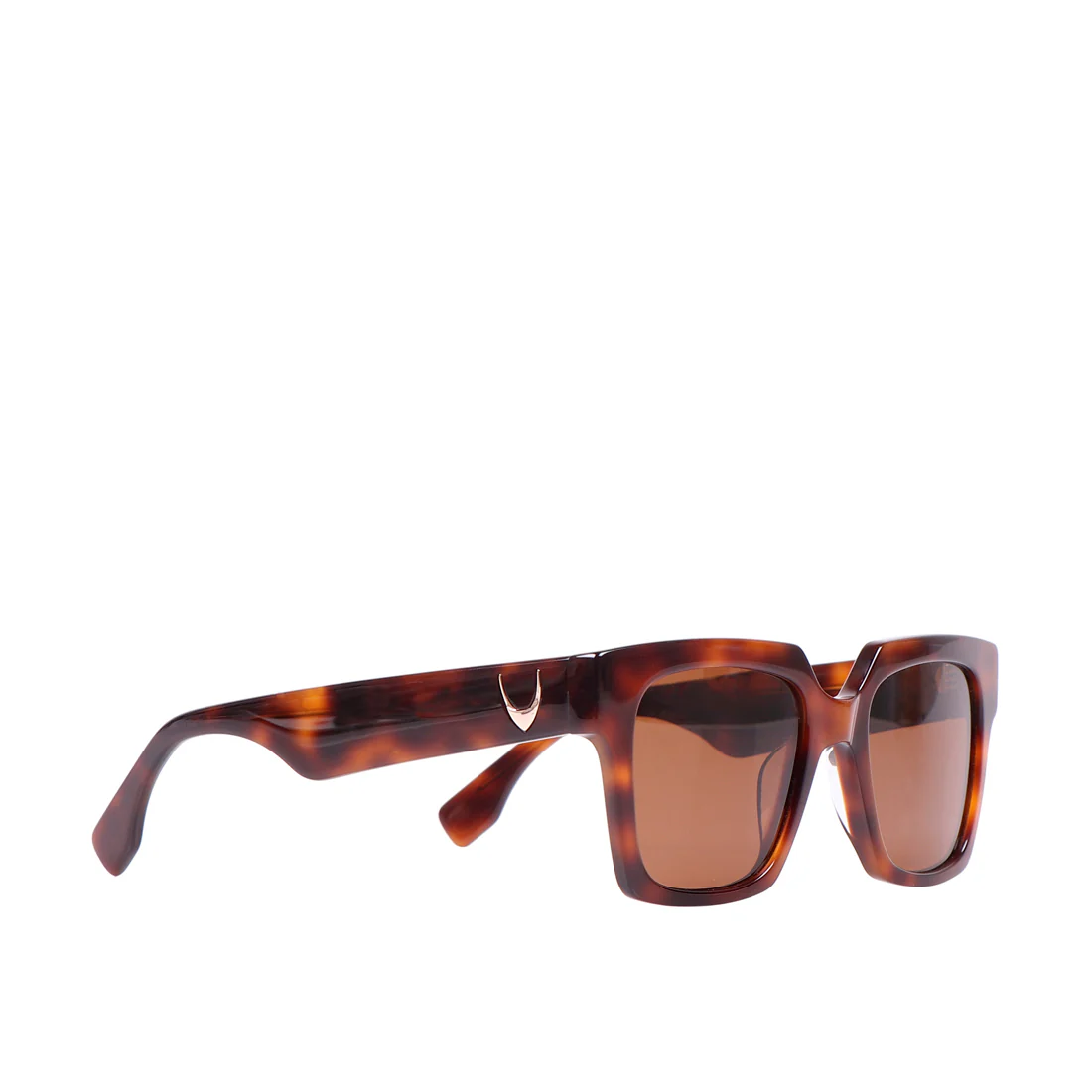 Mallorca Women's Brown Wayfarer Sunglasses - Image 4