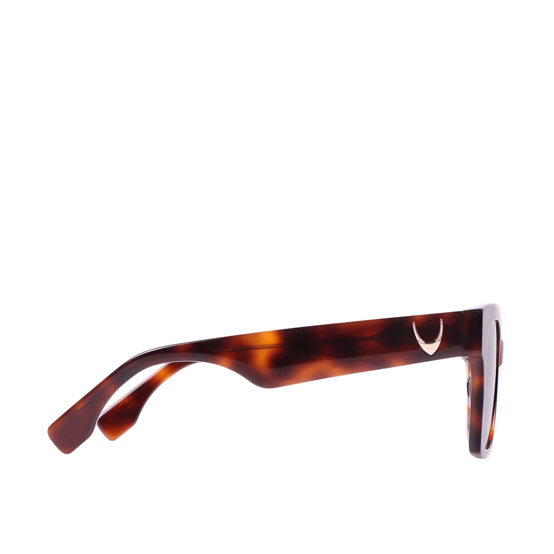 Mallorca Women's Brown Wayfarer Sunglasses - Image 5