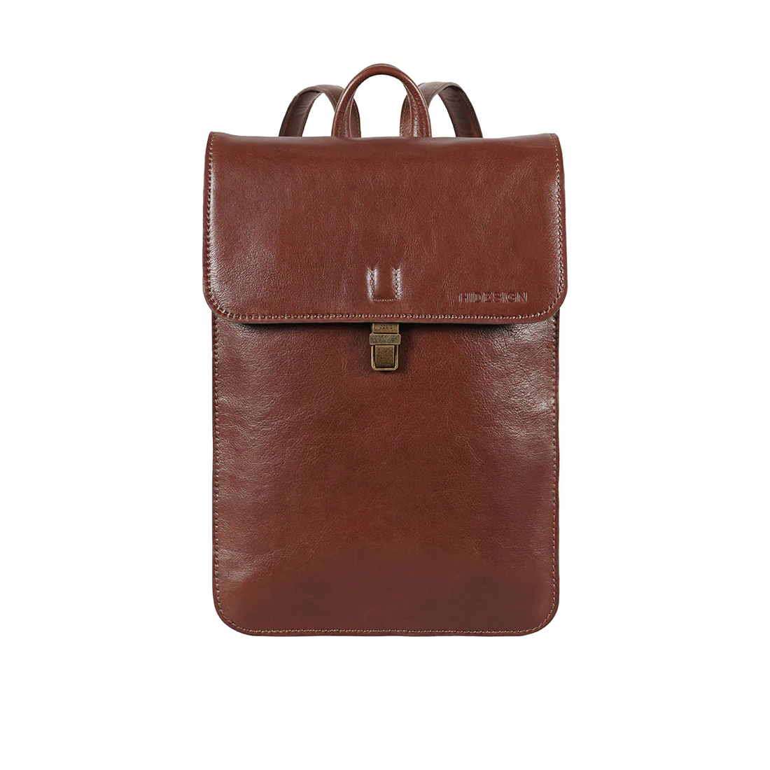 Malmo 02 Tan Leather Backpack - Image 2