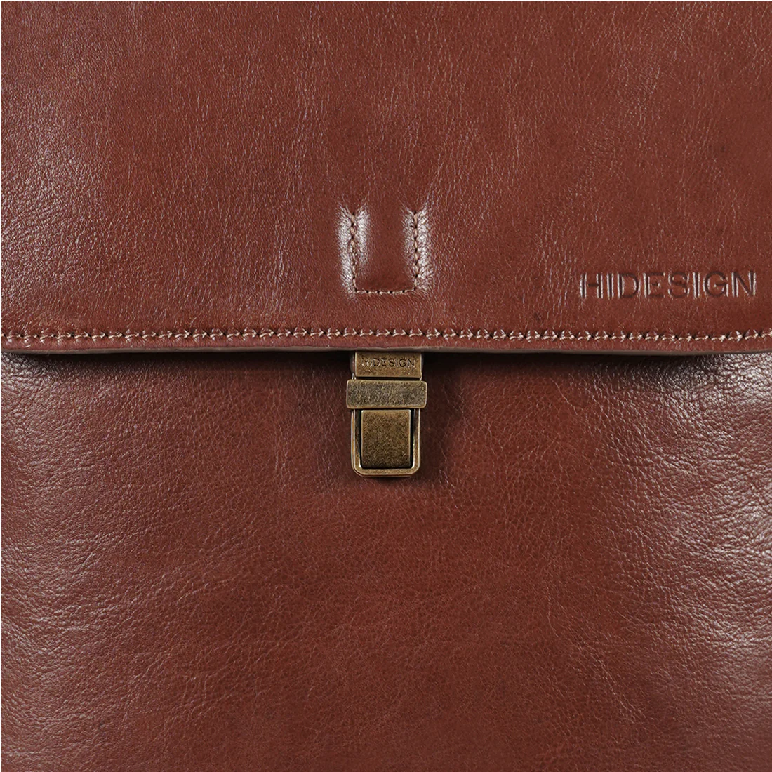 Malmo 02 Tan Leather Backpack - Image 5