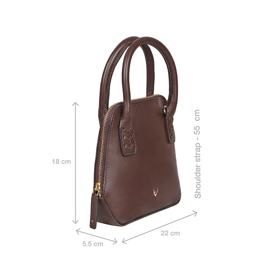 Mandy 02 Brown Leather Crossbody - Image 3