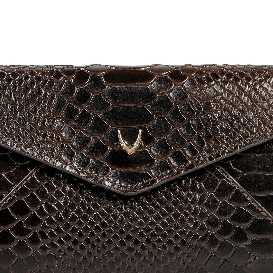 Mandy W5 Brown Leather Clutch Wallet - Image 6