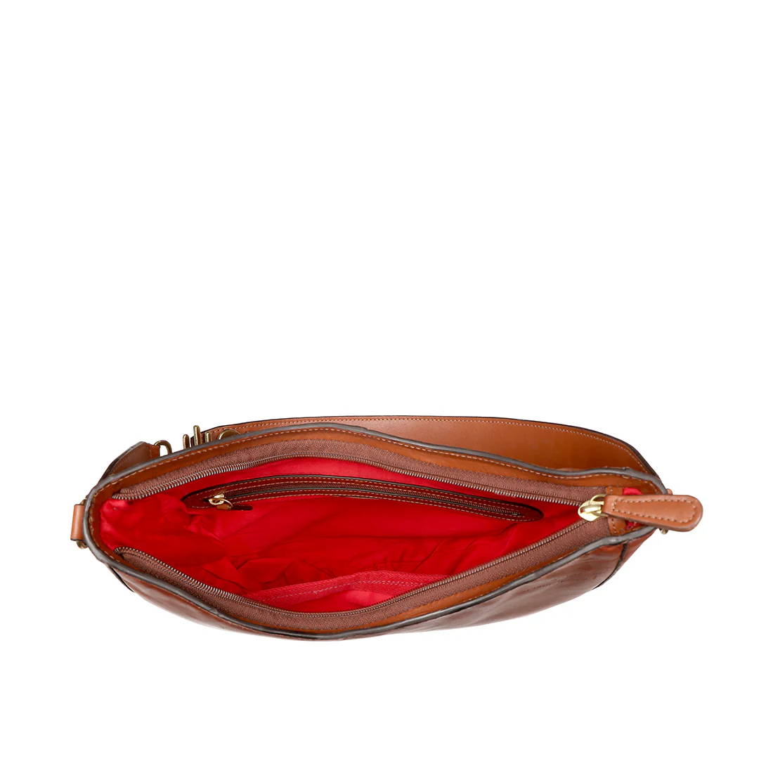 Mantra 03 Tan Leather Hobo - Image 4