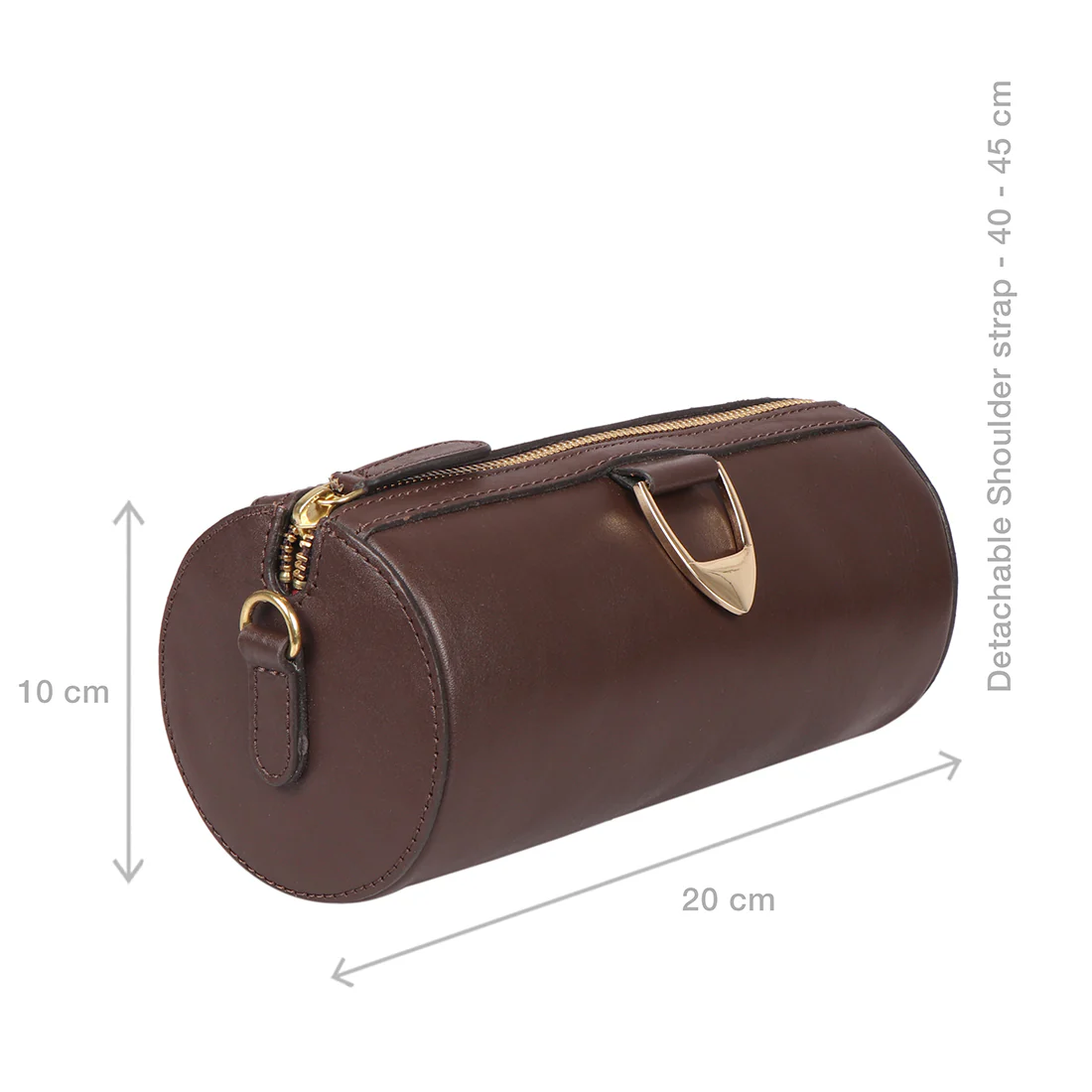 Mariah 01 Brown Leather Crossbody - Image 3