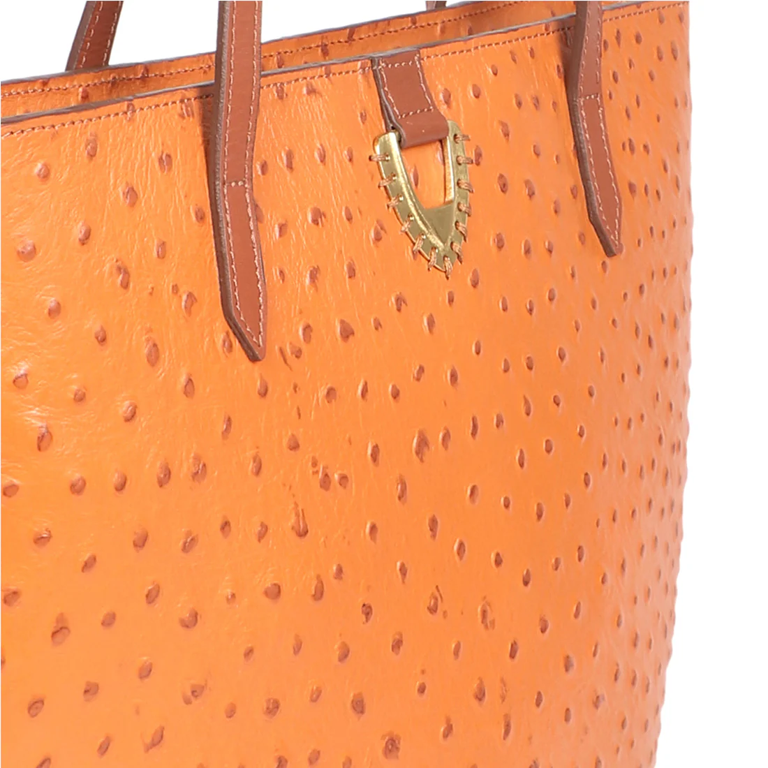 Mariah 02 Tan Leather Tote Bag - Image 5