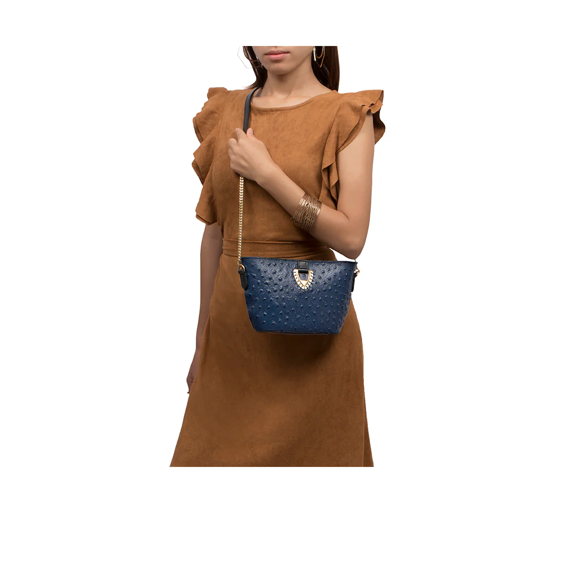 Mariah 03 Default Title Leather Sling Bag - Image 6