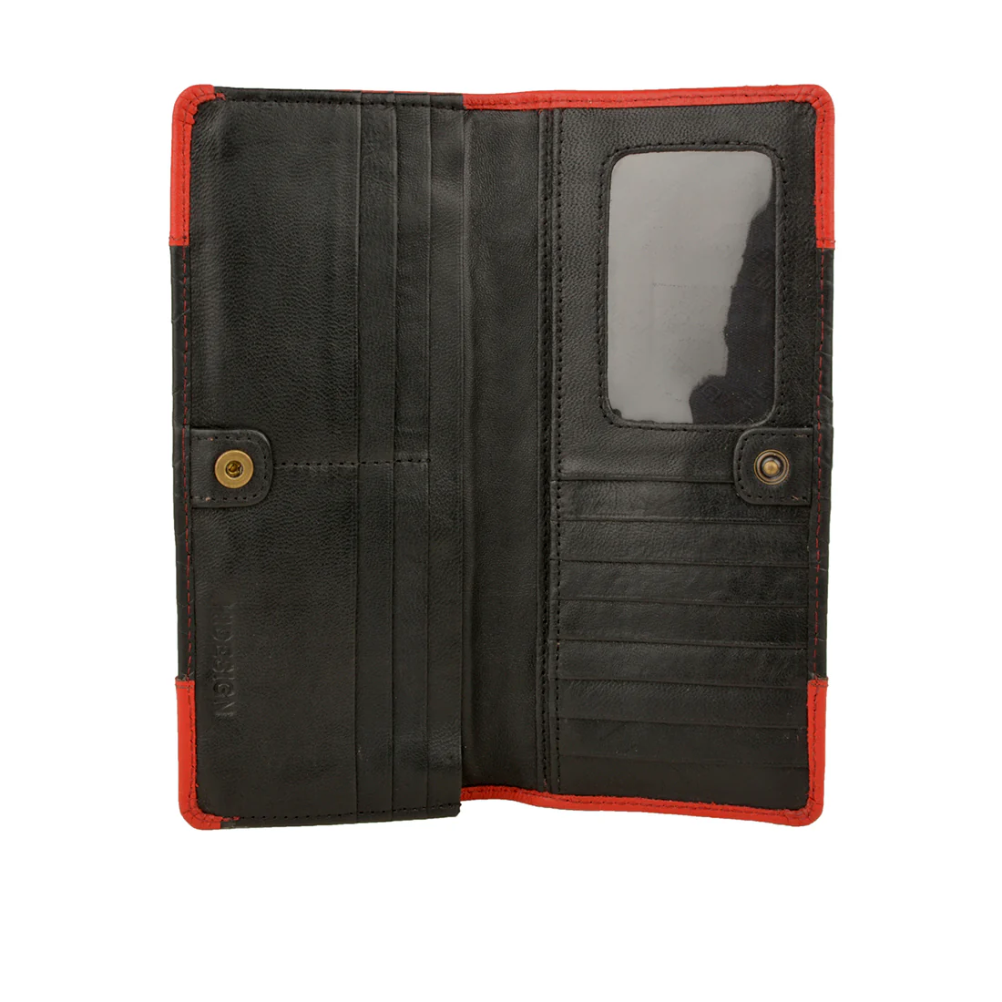Marty W1 Black Leather Bi-Fold Wallet - Image 3