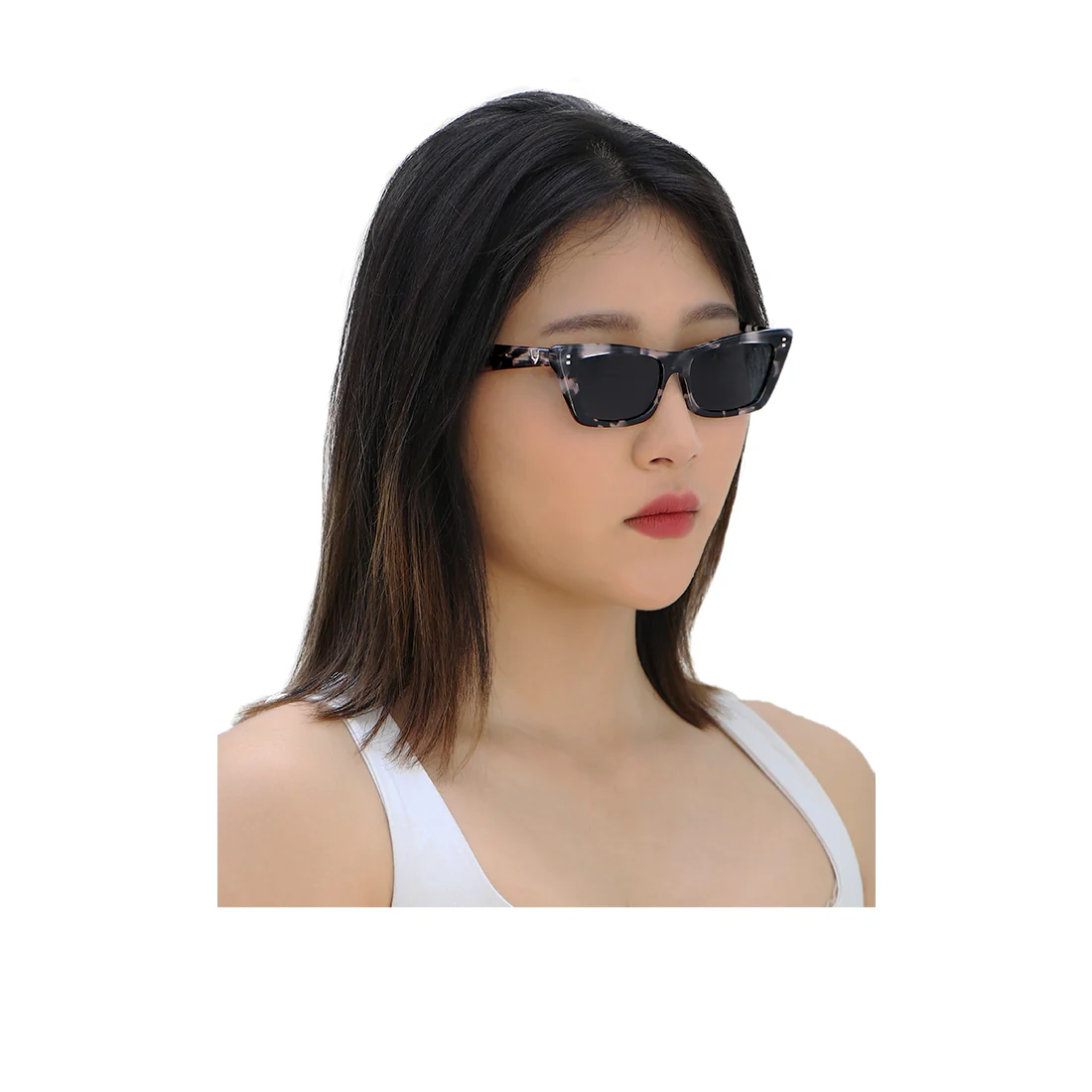 Maui Women's Black Wayfarer Sunglasses