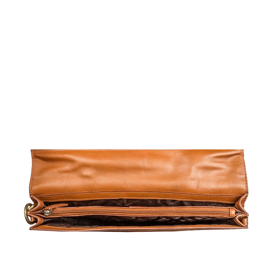 Maverick 02 Tan Leather  Briefcase - Image 5