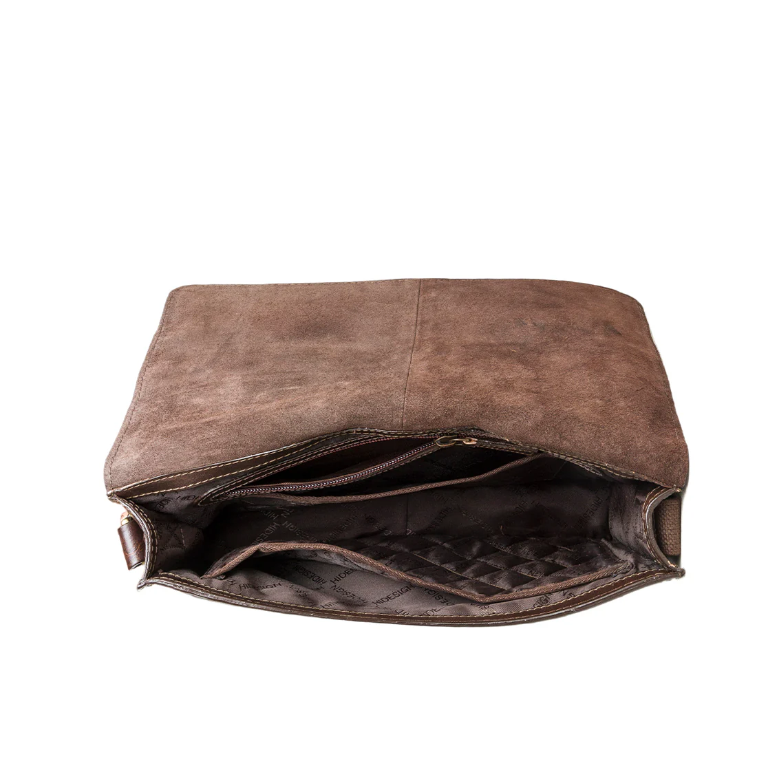 Maverick 03 Brown Leather  Messenger Bag - Image 4