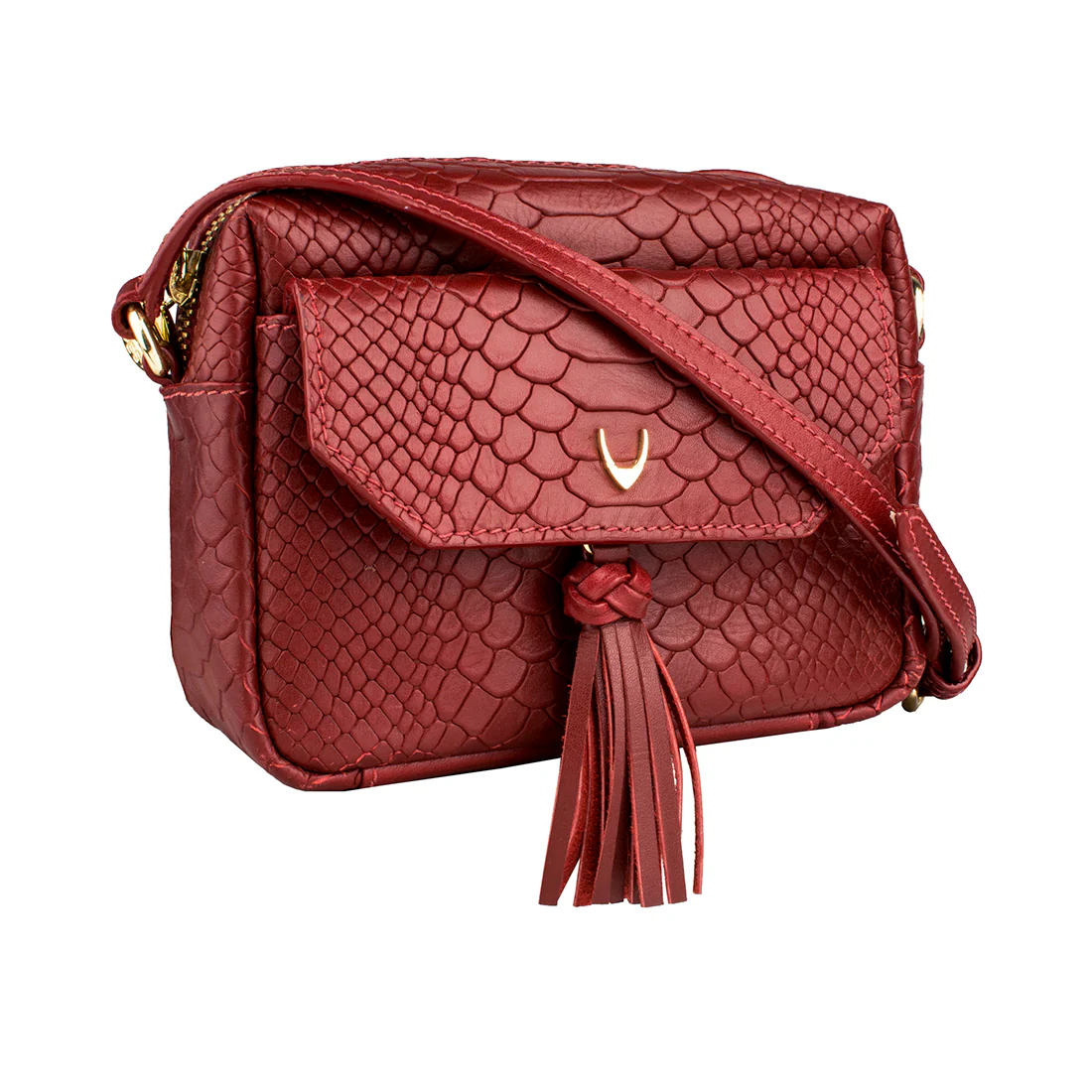 Mb Ellie Marsala Leather Mini Bag - Image 2