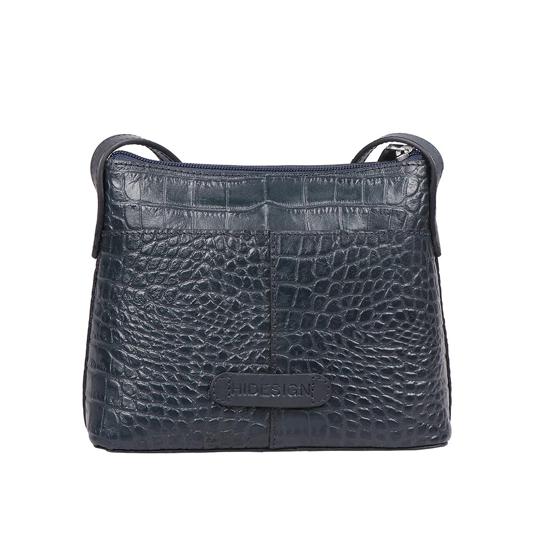 Medellin 04 Blue Leather Crossbody - Image 4