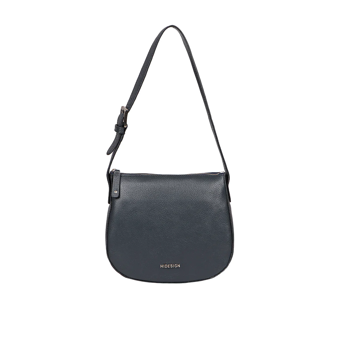 Melo 04 Blue Leather Shoulder Bag - Image 2