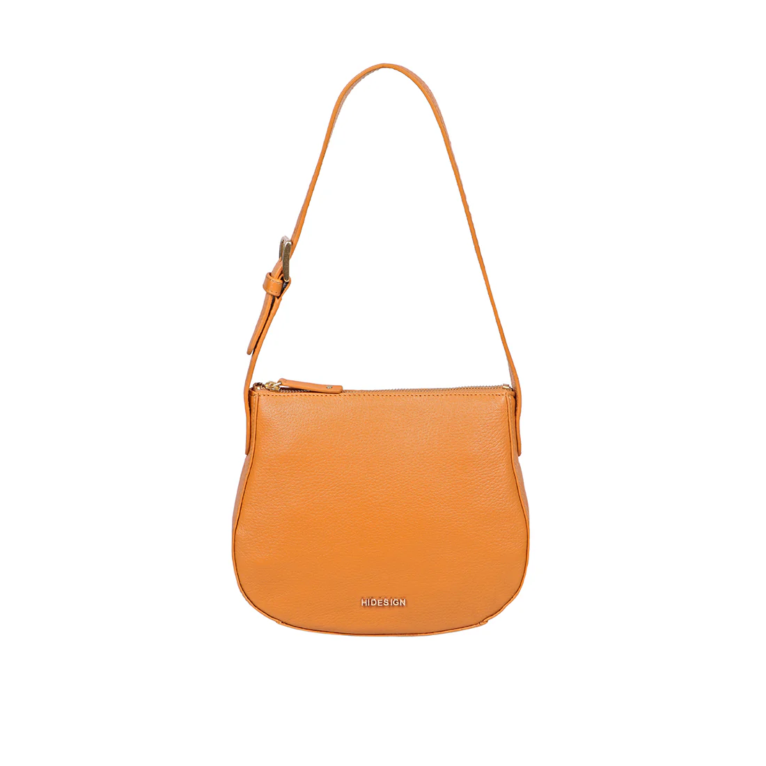 Melo 04 Yellow Leather Shoulder Bag - Image 2