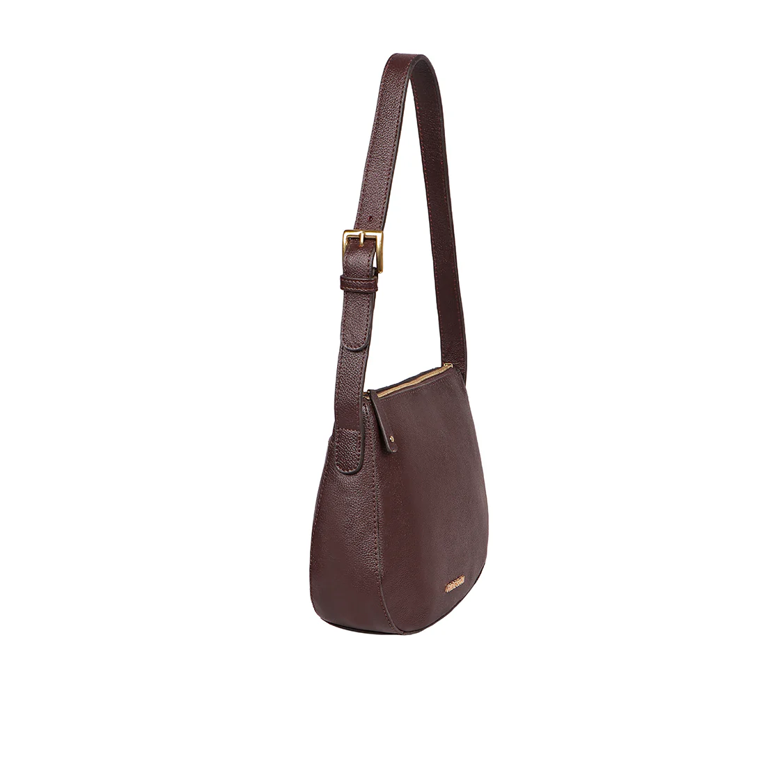 Melo 04 Brown Leather Shoulder Bag - Image 3