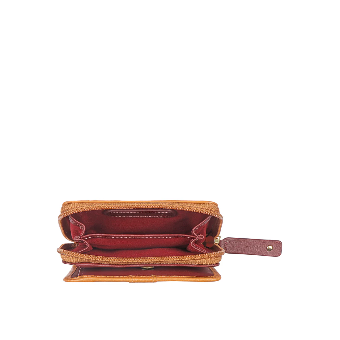 Mendoza W3 Yellow Leather Pocket Wallet - Image 8