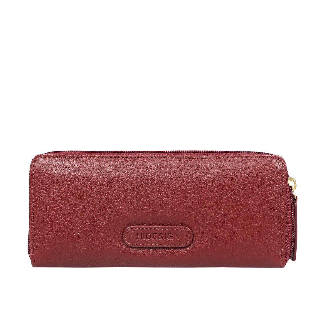 Mendoza W4 Red Leather Zip Around Wallet - Image 4