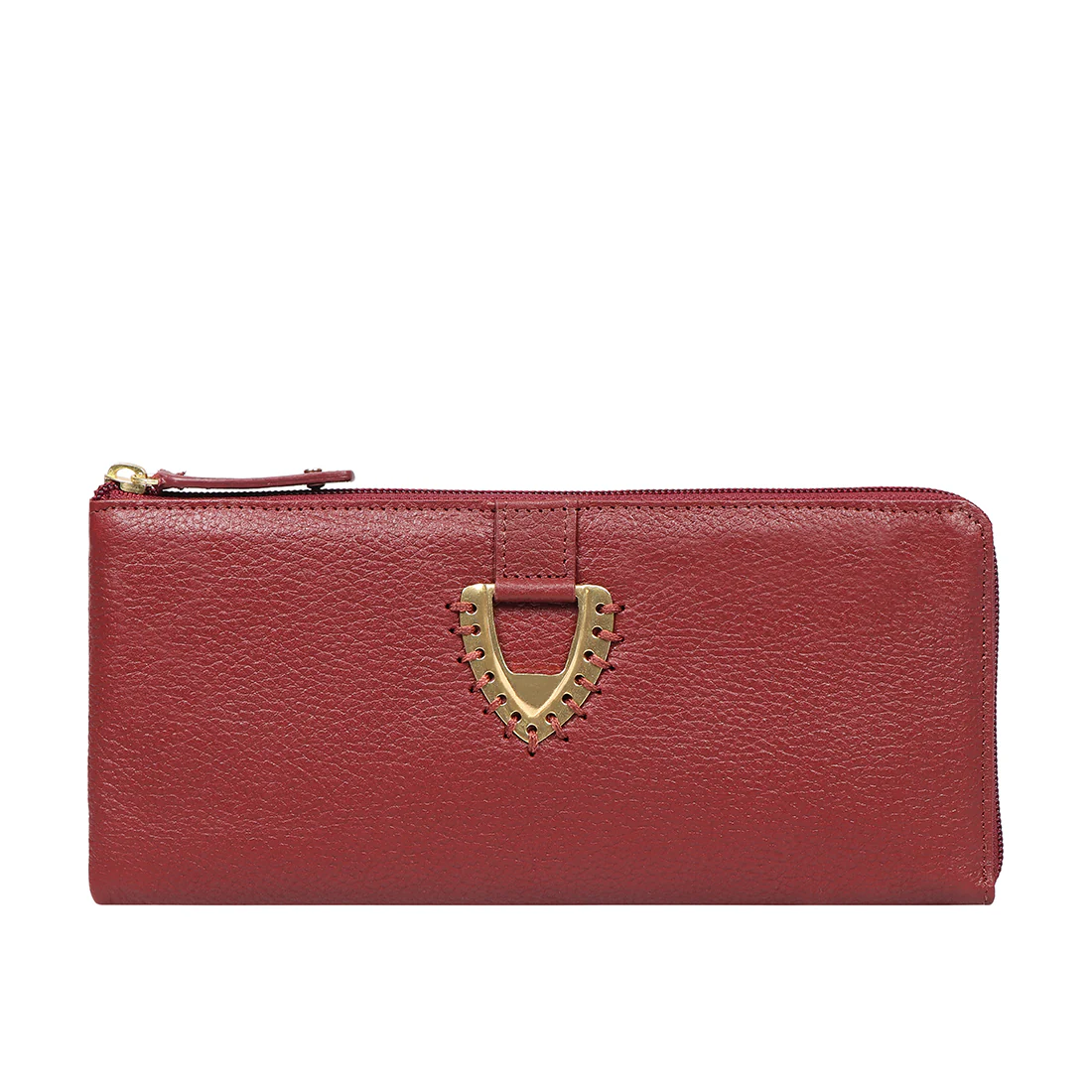 Mendoza W7 Red Leather Zip Around Wallet - Image 2