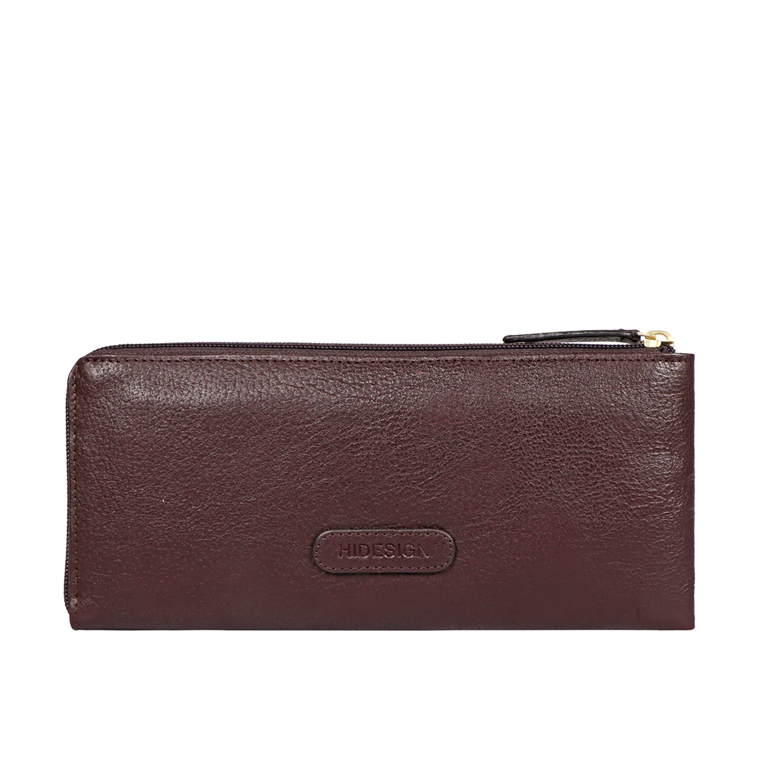 Mendoza W7 Brown Leather Zip Around Wallet - Image 4