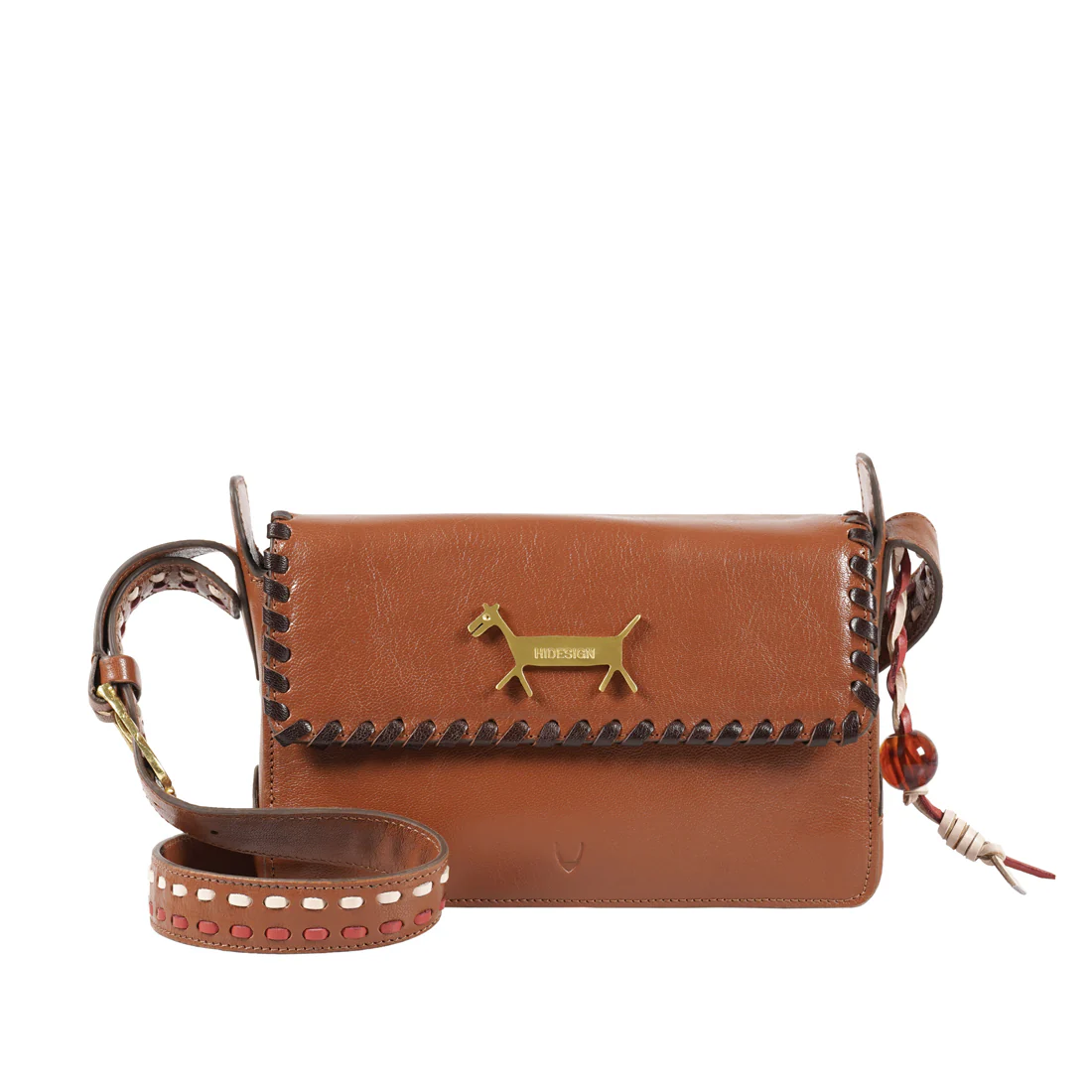 Merida 01 Tan Leather Shoulder Bag - Image 3
