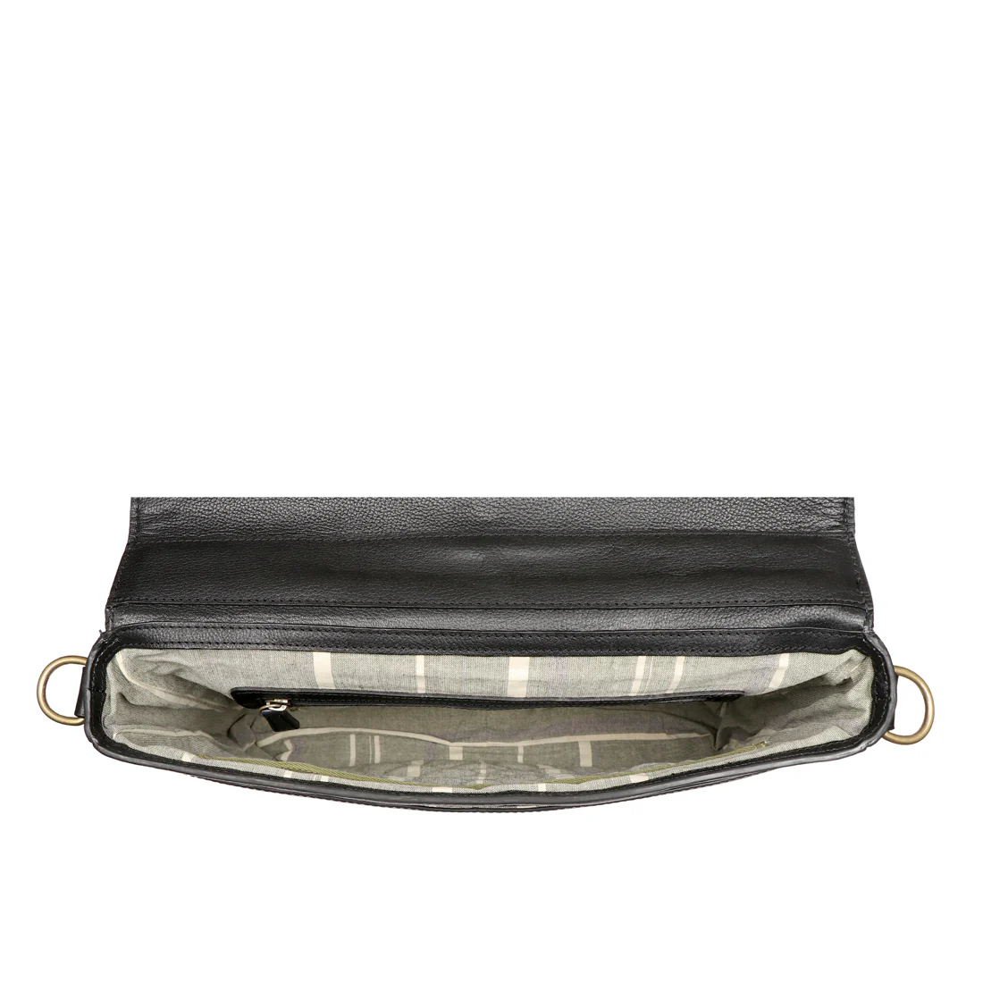 Merlin 03 Black Leather  Briefcase - Image 5