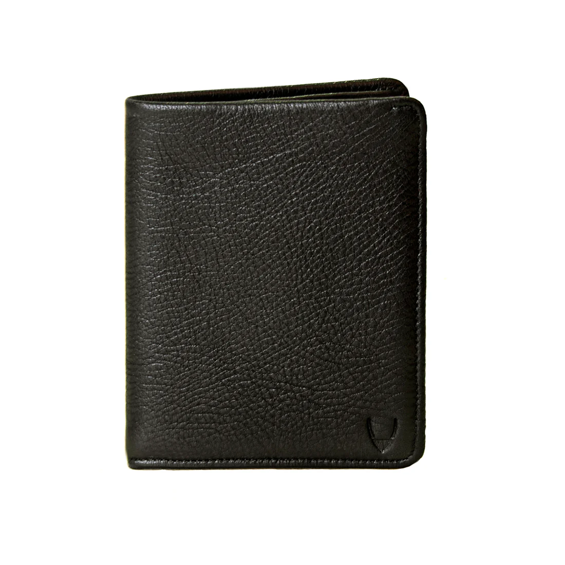 Merlot Black Leather Bi-Fold Wallet - Image 2
