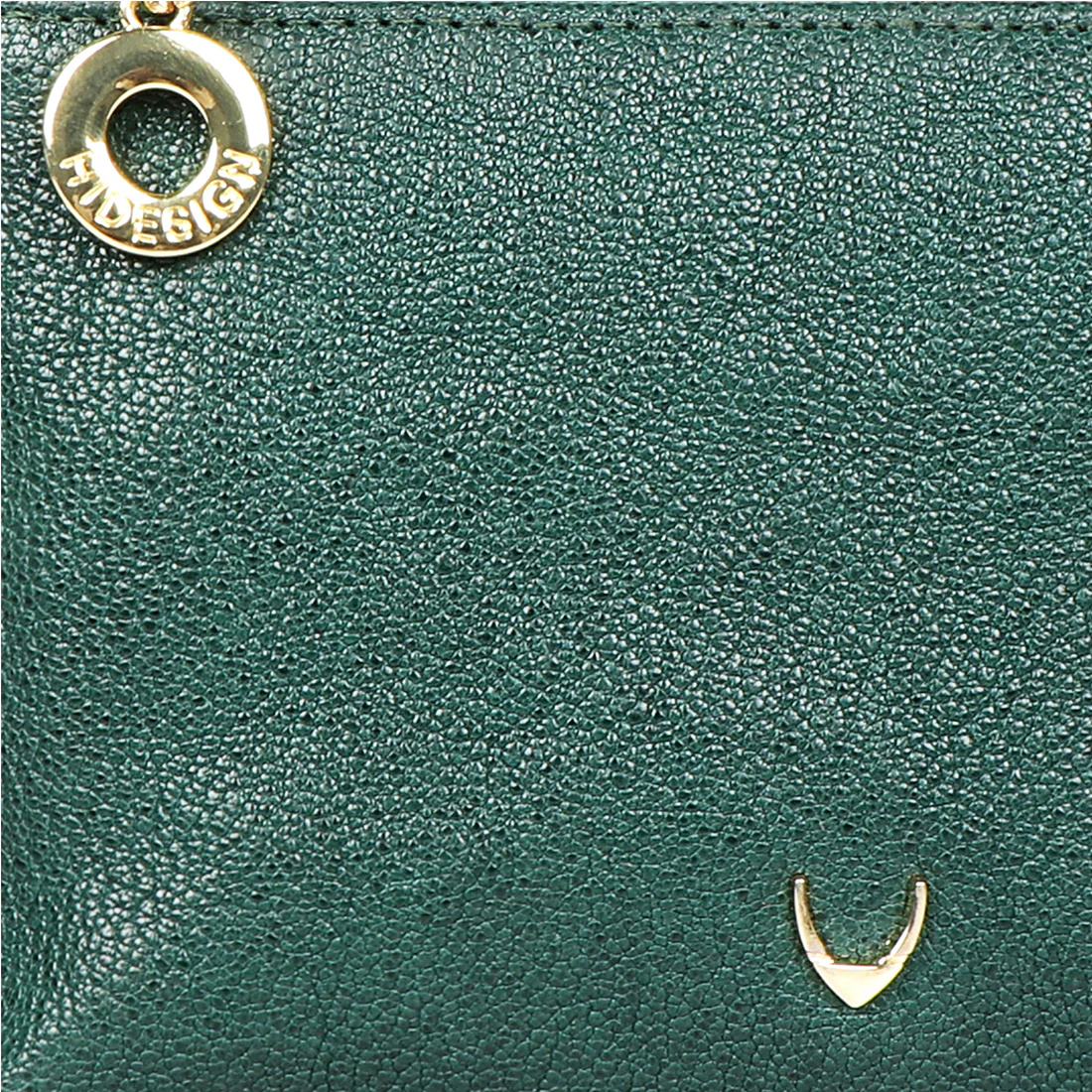 Merry Green Leather Wrist Pouch - Image 6