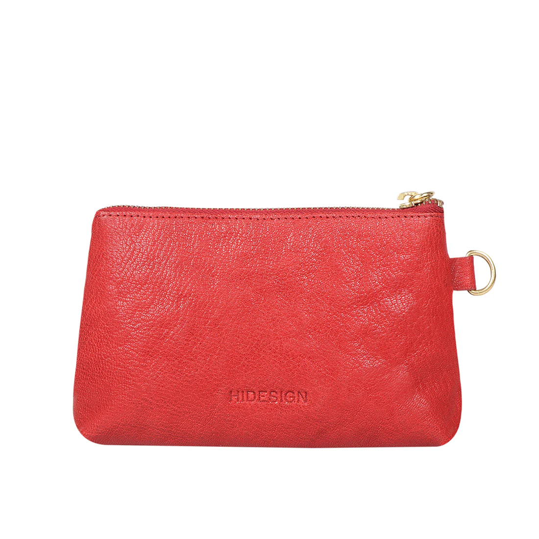 Merry Red Leather Wrist Pouch - Image 5