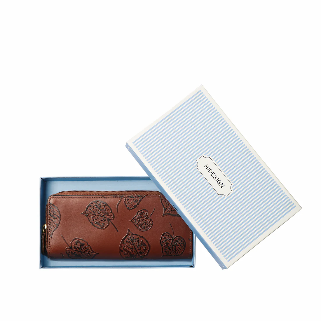 Meryl W1 Tan Leather Bi-Fold Wallet - Image 7