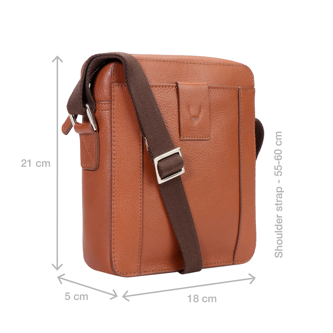 Messi 02 Sb Tan Leather Crossbody - Image 2