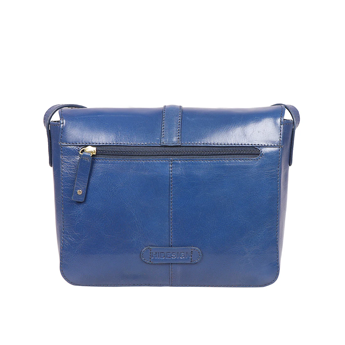 Meudoza 02 Blue Leather Crossbody - Image 4