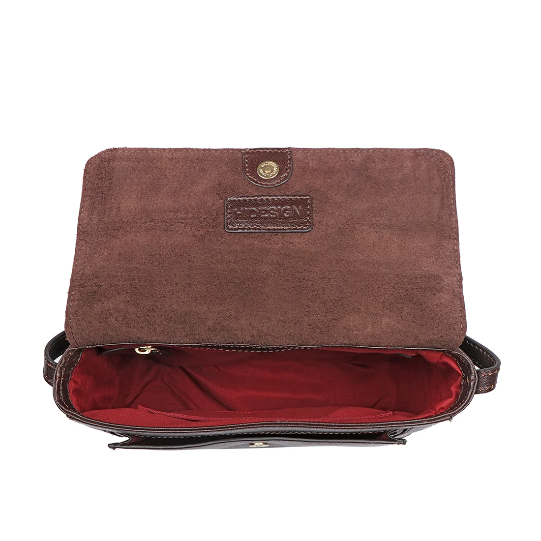 Meudoza 02 Brown Leather Crossbody - Image 6