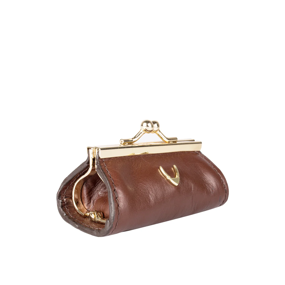 Mia Tan Leather Coin Pouch - Image 2