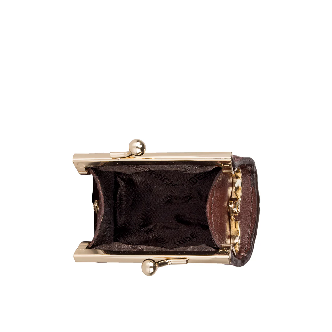 Mia Tan Leather Coin Pouch - Image 4