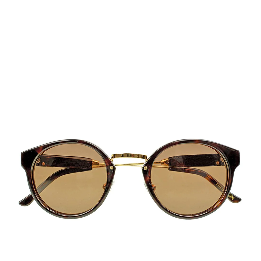 Miami Women's Brown Round Sunglasses - Image 2