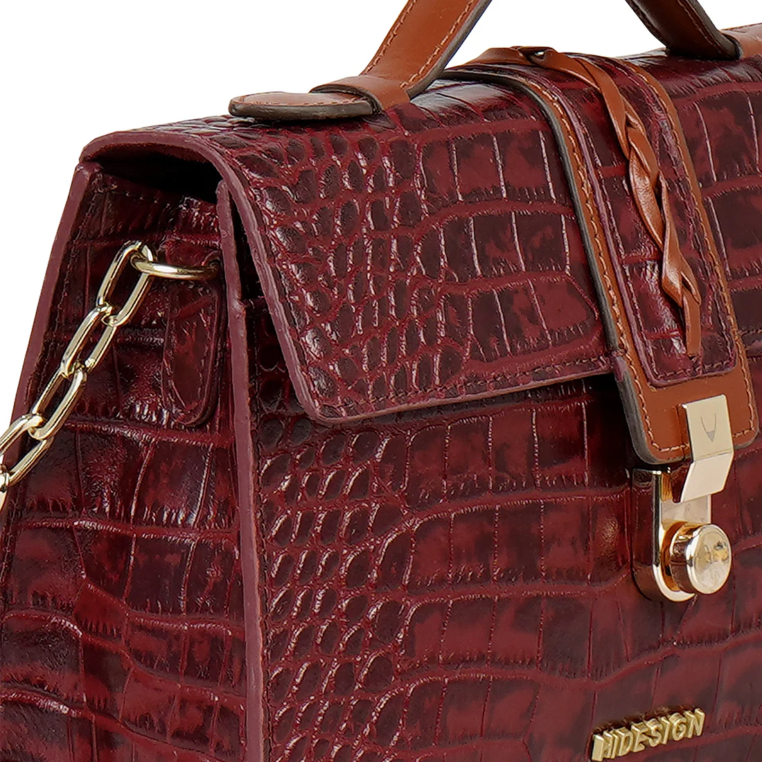 Michiko 01 Red Leather Crossbody - Image 5