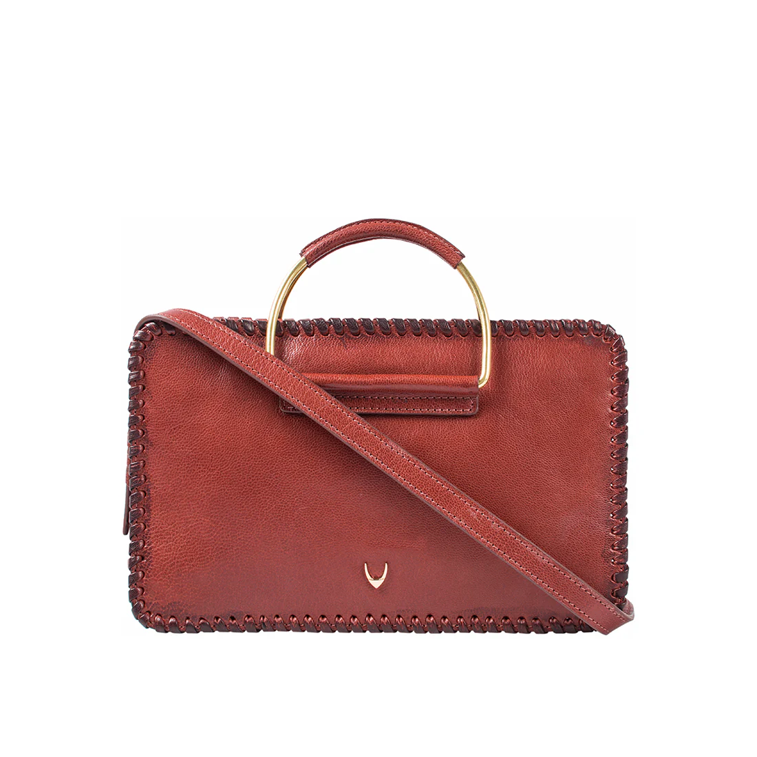 Mimosa 03 Marsala Leather Satchel