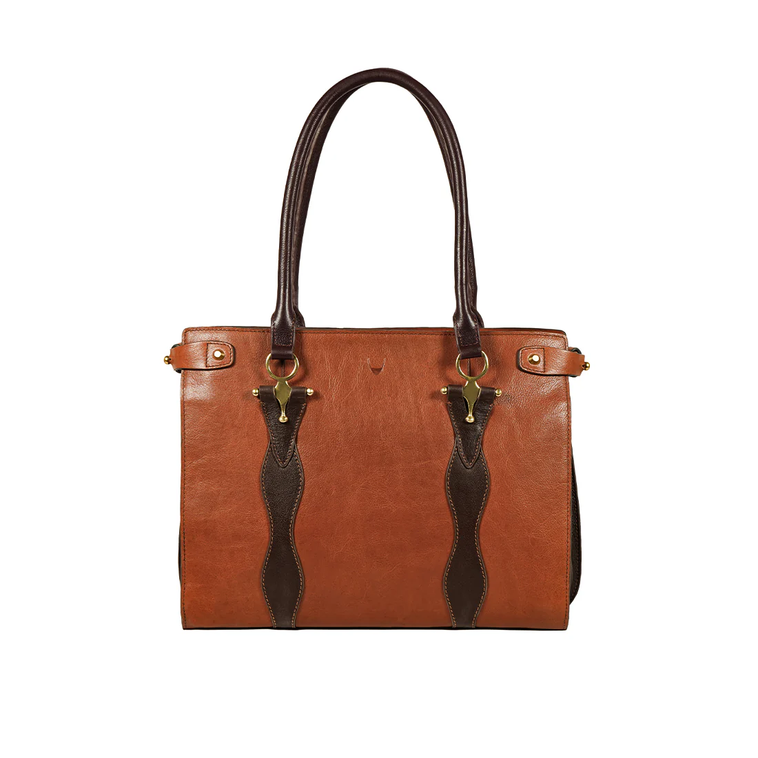 Miyu - 02 Brown Leather Tote Bag - Image 2