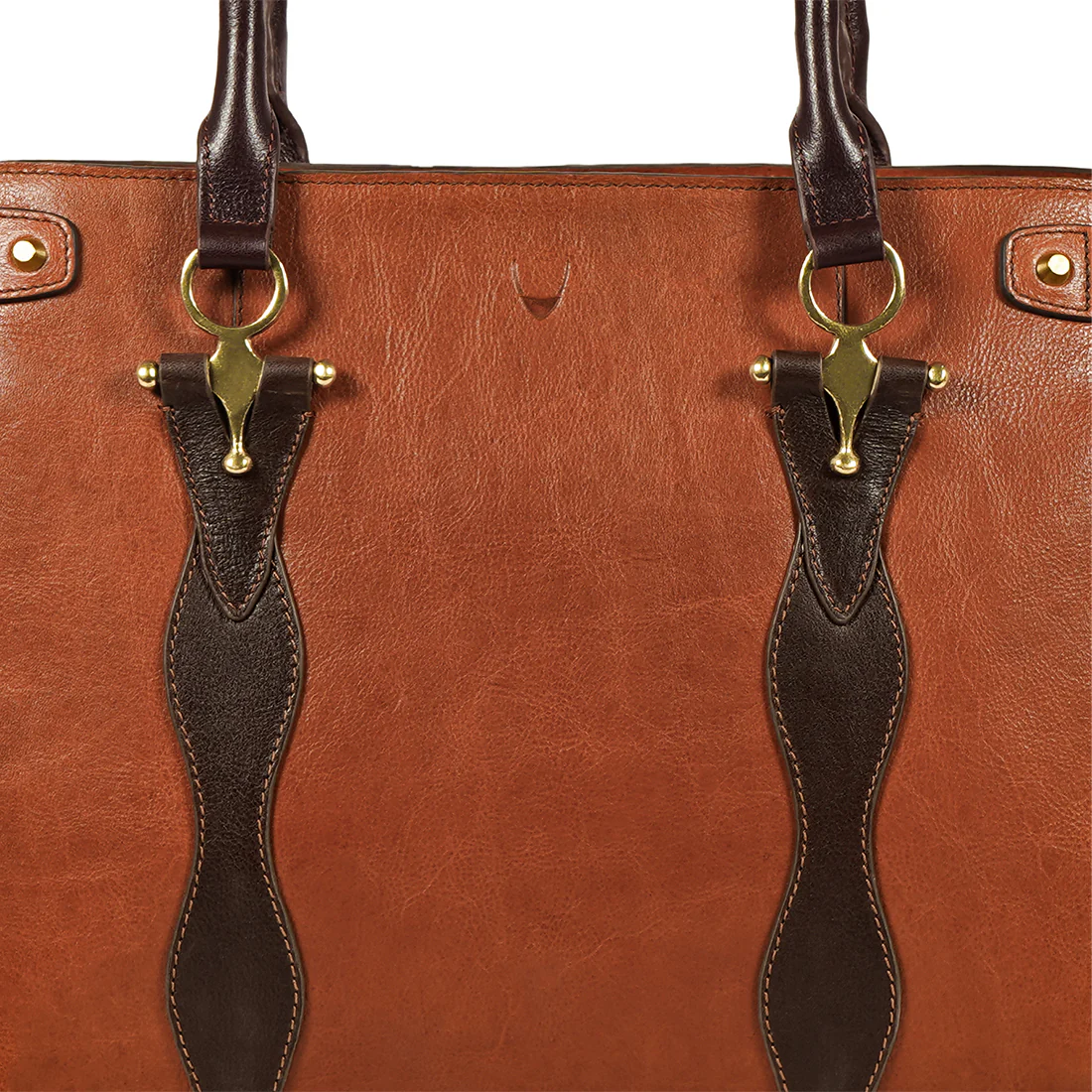 Miyu - 02 Brown Leather Tote Bag - Image 5