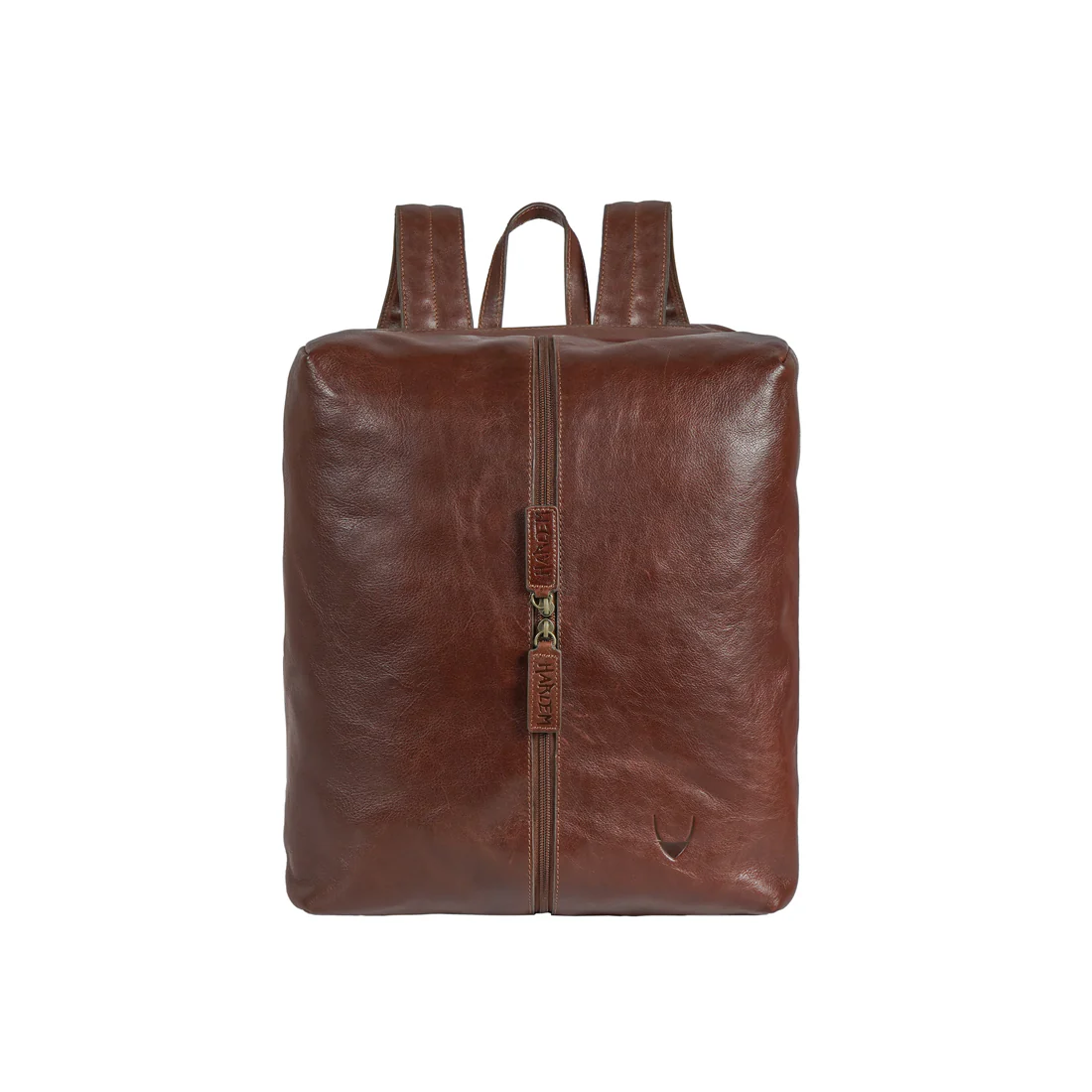 Mj 01 Brown Leather  Backpack
