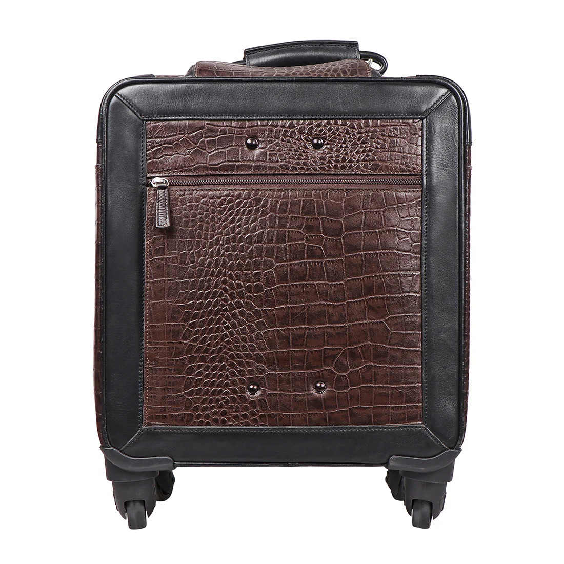 Monterey 1 M Leather Trolley Bag - Image 3