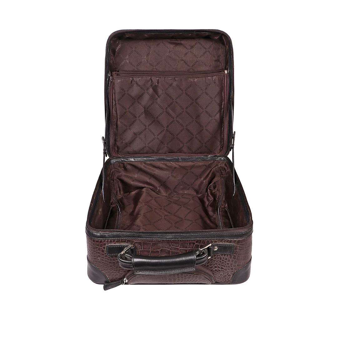 Monterey 1 M Leather Trolley Bag - Image 6