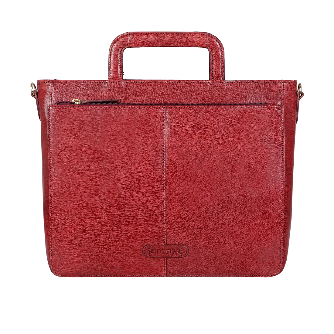 Morgan 02 Red Leather Satchel - Image 3