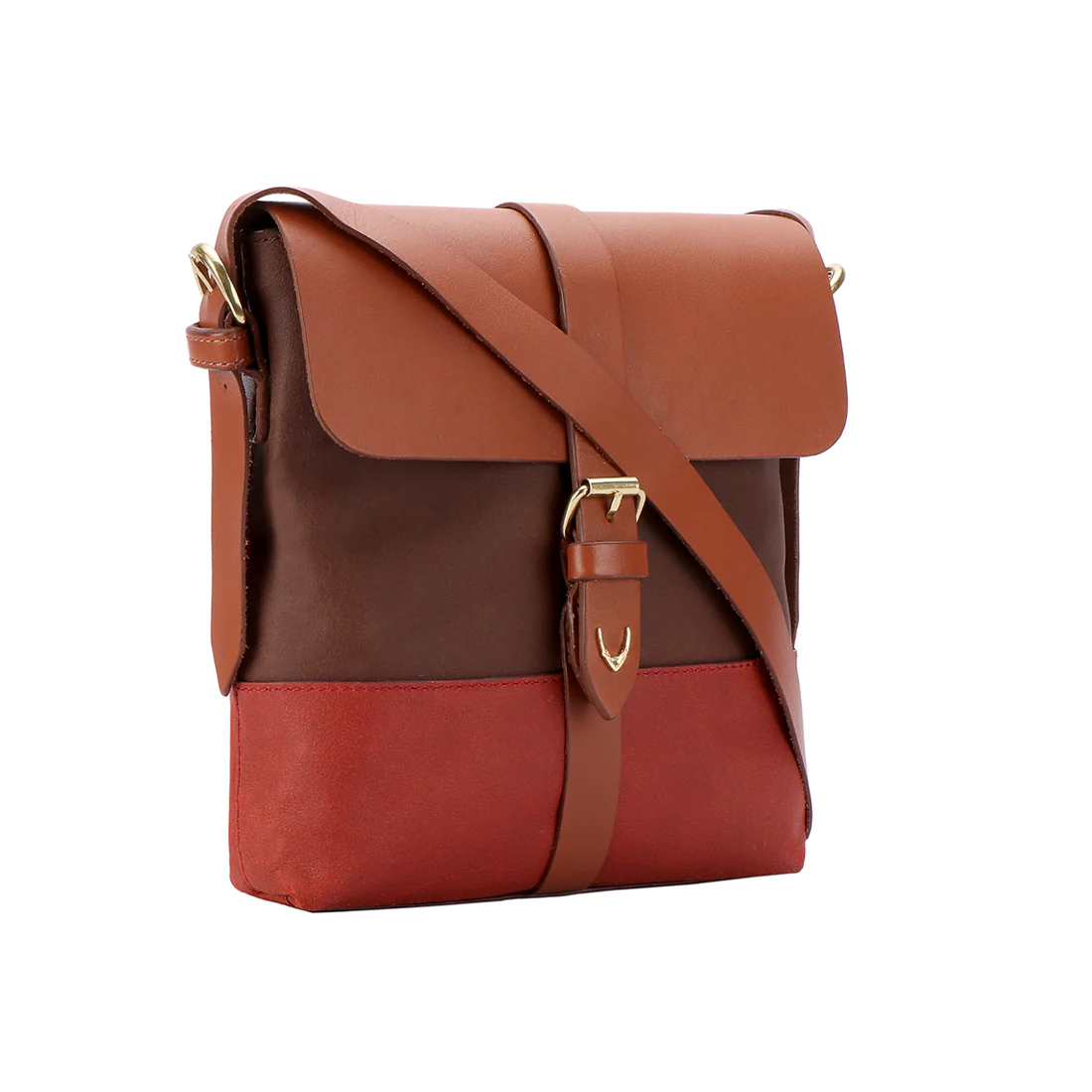 Motor 04 Tan Leather Sling Bag - Image 2