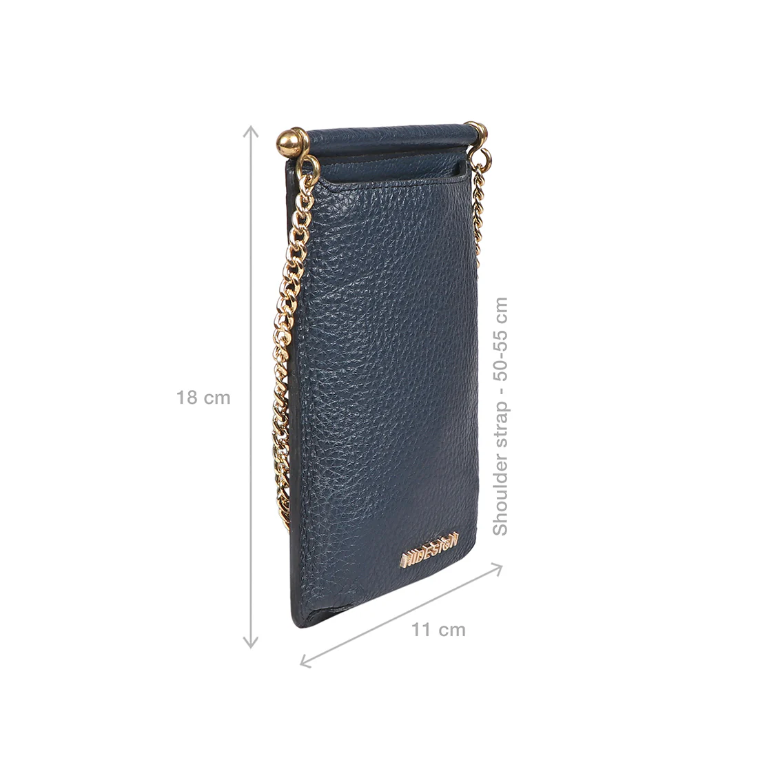 Mykonos Blue Leather Sling Bag - Image 2