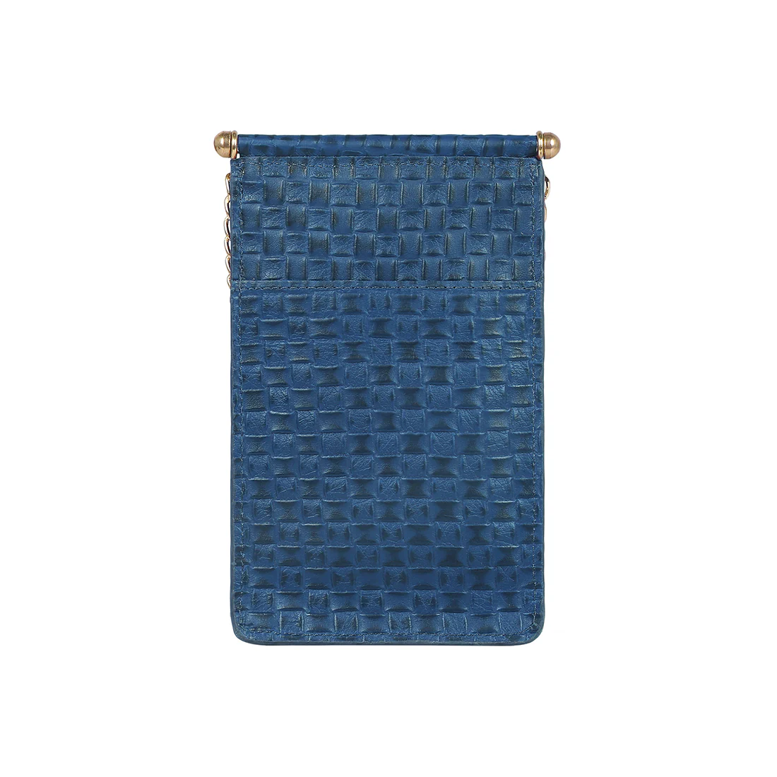 Mykonos Blue Leather Sling Bag - Image 3