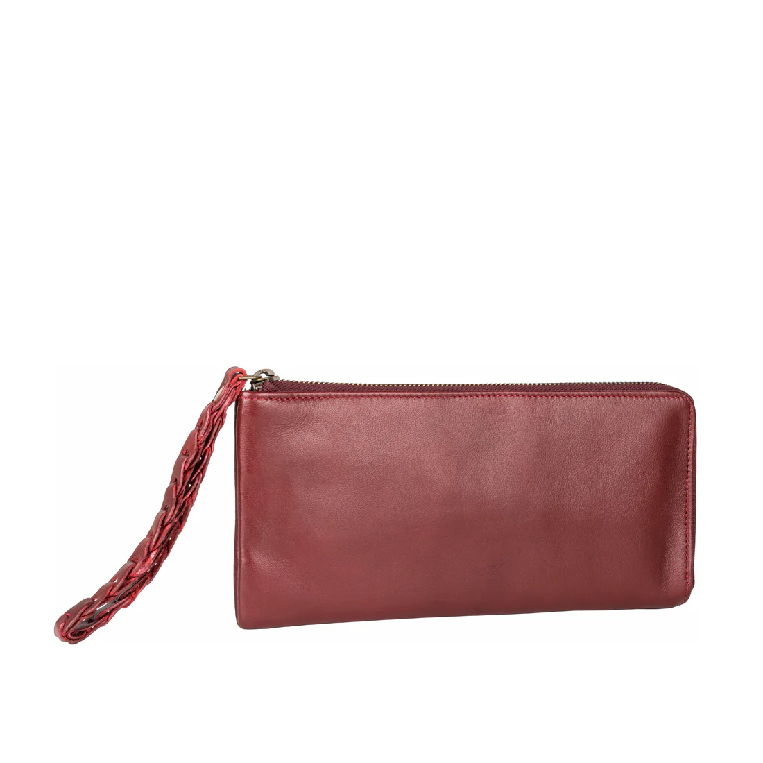 Myrtle W2 Marsala Leather Zip Around Wallet - Image 3