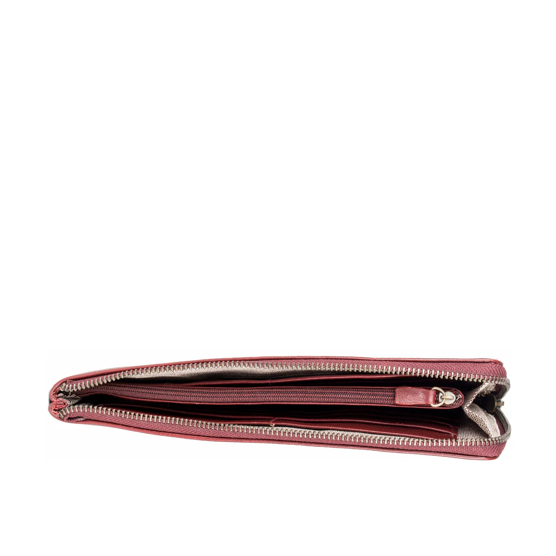Myrtle W2 Marsala Leather Zip Around Wallet - Image 5